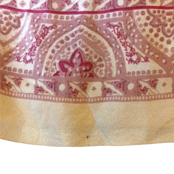 JOHNNY WAS Art To Wear Bandana Geometric Abstract Artsy Popover Blouse - Picture 10 of 11